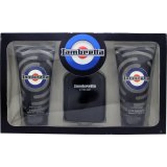 Lambretta Intense Gift Set 100ml Eau De Parfum + 150ml Shower Gel + 150ml Aftershave Lotion