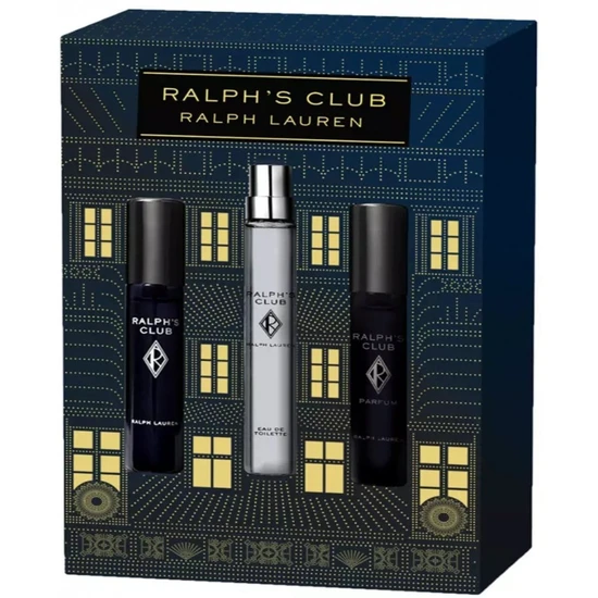 Ralph Lauren Ralph's Club Gift Set 10ml Ralph's Club Eau De Toilette + 10ml Ralph's Club Parfum + 10ml Ralph's Club Eau De Parfum