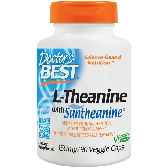Doctor's Best L-Theanine With Suntheanine, 150mg Vegicaps