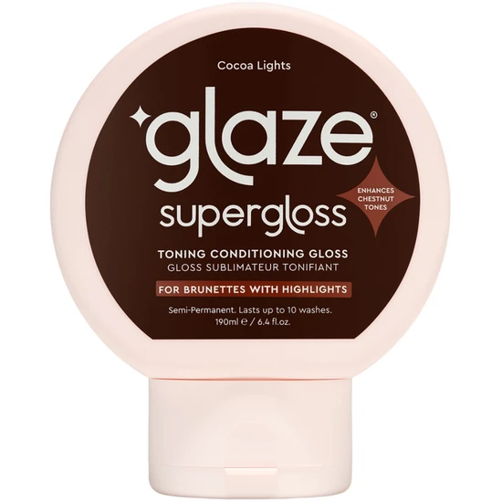 Glaze Supergloss Clear Conditioning Hair Gloss For Instant Shine