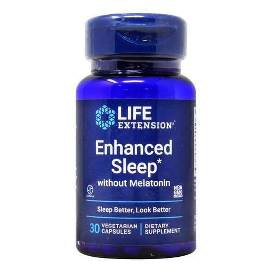 Life Extension Enhanced Sleep Without Melatonin 30 Capsules