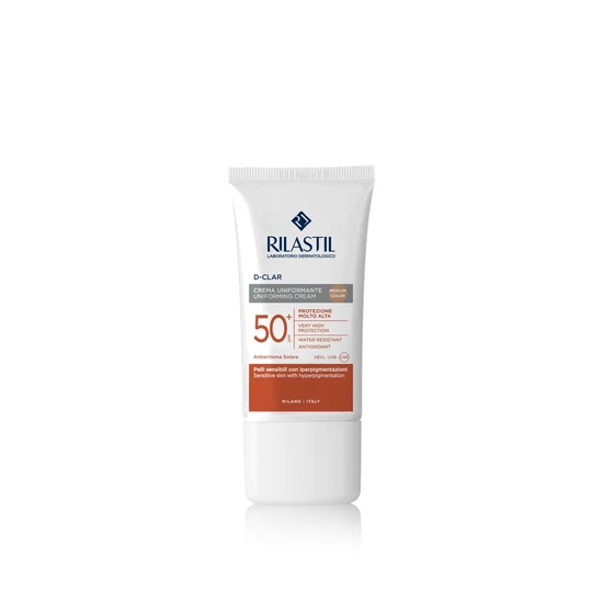 Rilastil D-Clar Uniforming Cream Medium Colour SPF 50+
