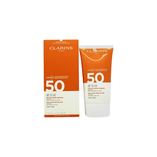 Clarins SPF 50 Sun Care Gel To Oil