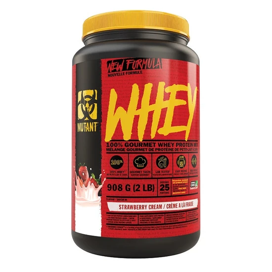 Mutant Whey Protein 908G-Strawberry Cream