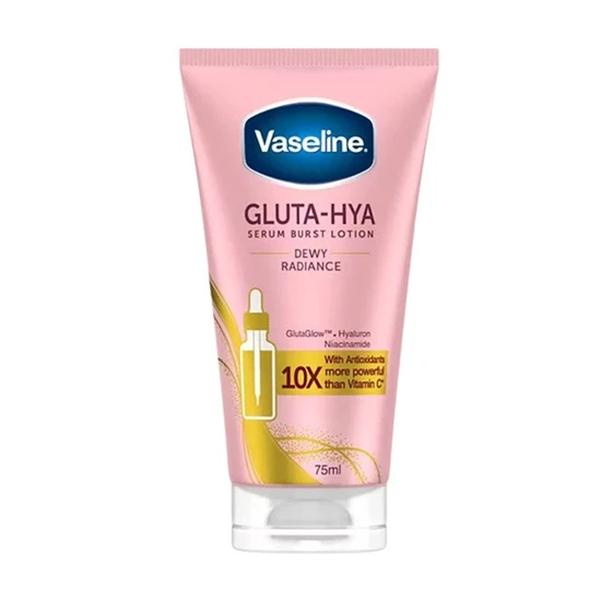 Vaseline Gluta Hya Serum Burst Dewy Radiance Lotion 75Ml