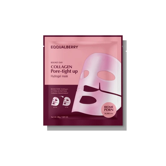 Eqqualberry Collagen Pore-tight Up Hydrogel Mask