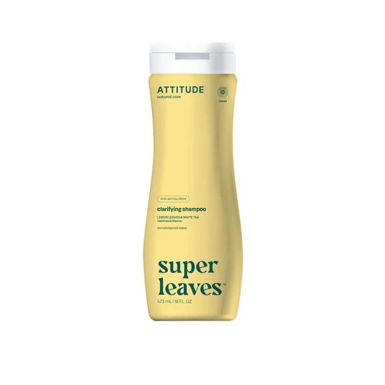 Attitude Super Leaves Clarifying Shampoo Lemon Leaves & White Tea