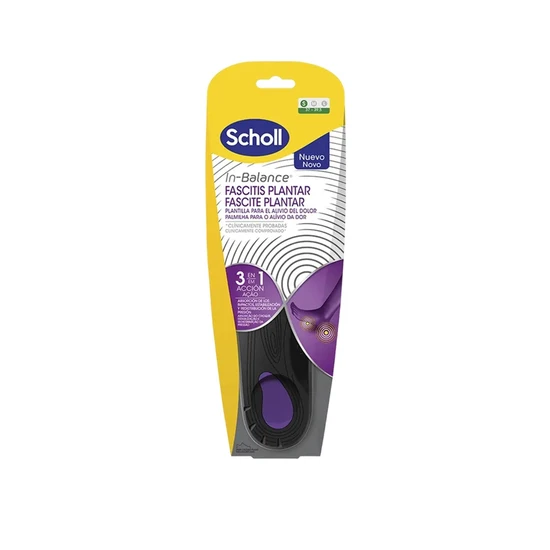 Dr Scholl In-Balance Plantar Fasciitis Pain Relief Insoles S X2