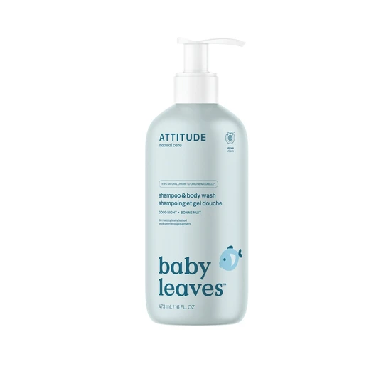 Attitude Baby Leaves Shampoo & Body Wash Good Night