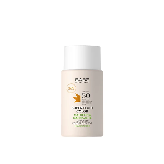 Babe Super Fluid Colour Mattifying Sunscreen SPF 50