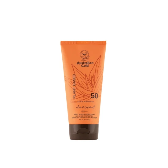 Australian Gold Plant Based Aloe & Coconut Lotion Sunscreen SPF 50