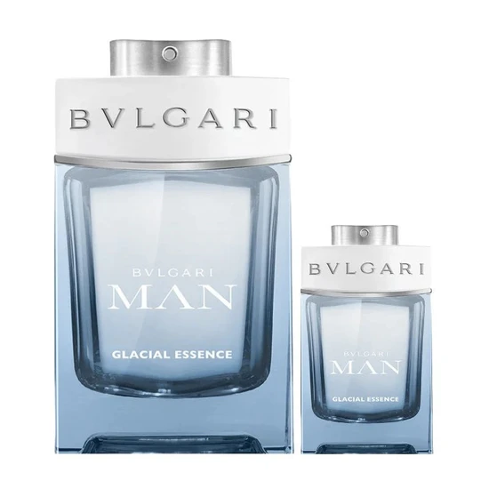 Bvlgari Man Glacial Essence Eau De Parfum Gift Set
