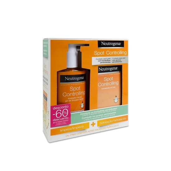 Neutrogena Spot Controlling Cleansing Gel + Moisturiser