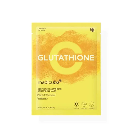Medicube Deep Vitamin C Glutathione Brightening Mask