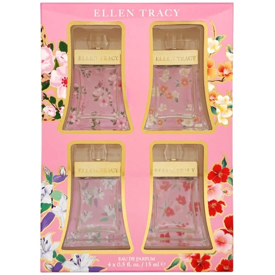 Ellen Tracy Classic Florals Eau De Parfum Gift Set
