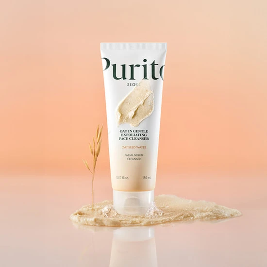 Purito Oat In Gentle Exfoliating Face Cleanser