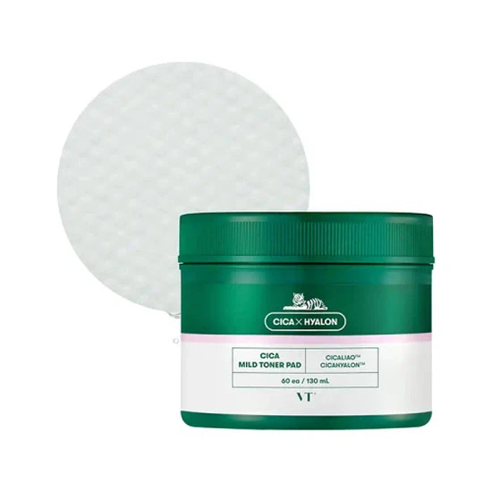 VT COSMETICS CICA Mild Toner Pad