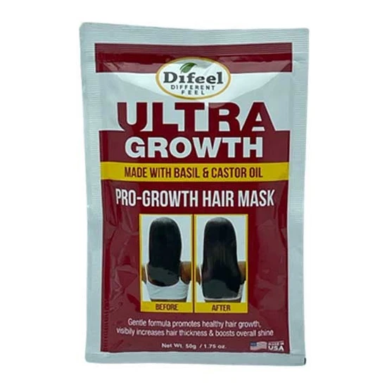 Difeel Ultra Growth Hair Mask With Basil & Castor Oil