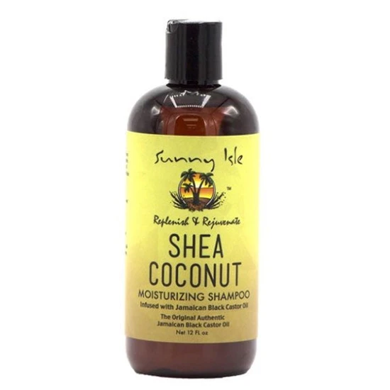 Sunny Isle Shea Coconut Moisturising Shampoo Infused Jamaican Black Castor Oil