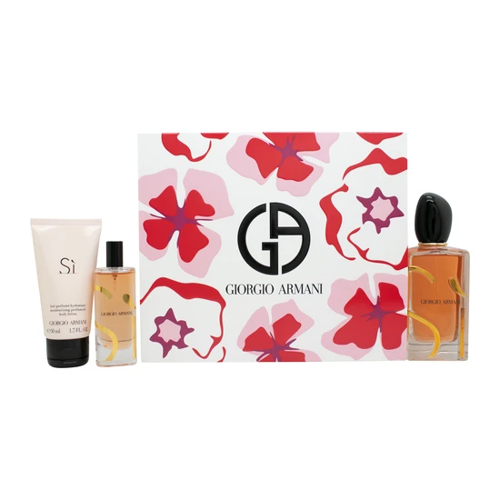 Giorgio Armani SI Eau De Parfum Intense Gift Set