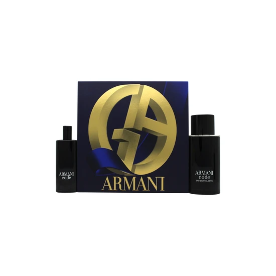 Giorgio Armani Code Eau De Toilette Gift Set 75ml & 15ml