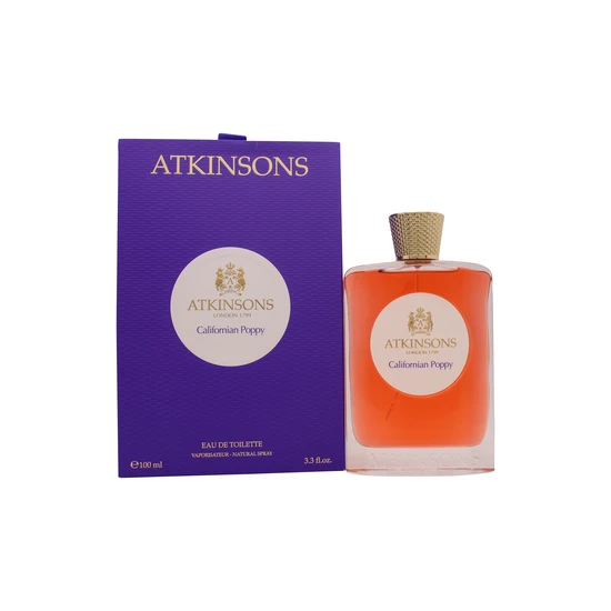 Atkinsons California Poppy Eau De Toilette