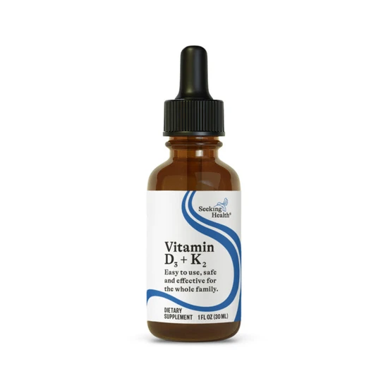 Seeking Health Vitamin D3+K2 Drops