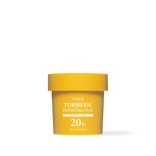 P.CALM Turmeric Bubble Deep Mask