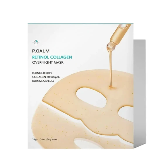 P.CALM Retinol Collagen Overnight Mask Set