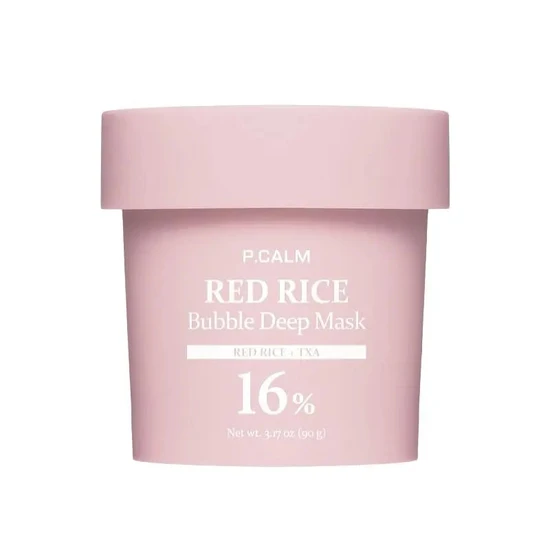 P.CALM Red Rice Bubble Deep Mask
