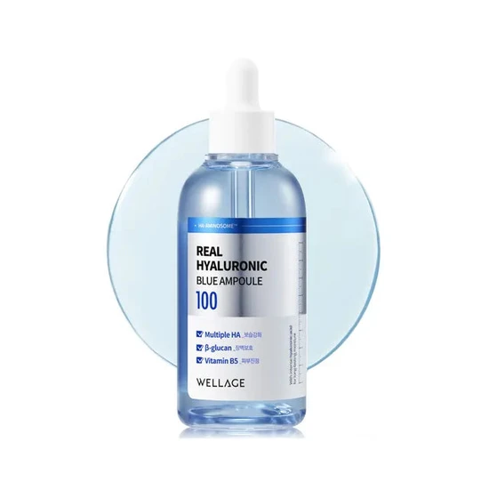 WELLAGE Real Hyaluronic Blue 100 Ampoule