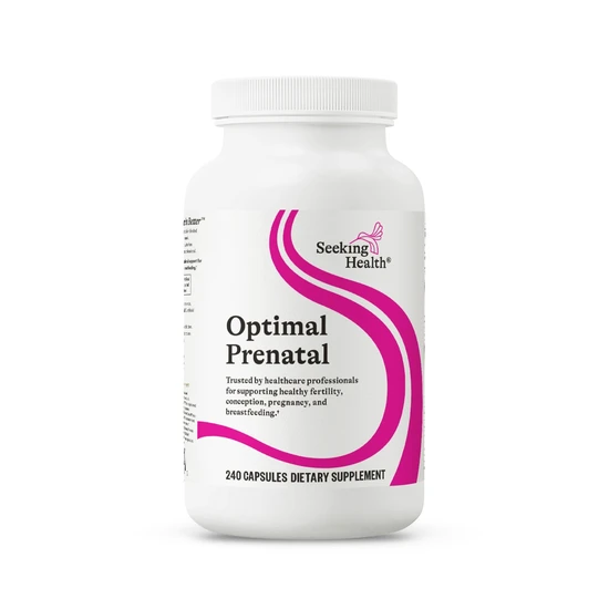 Seeking Health Optimal Prenatal Capsules