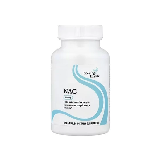 Seeking Health N-Acetyl-L-Cysteine NAC 500mg Capsules