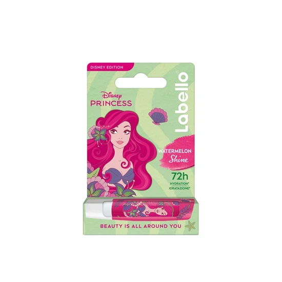 Labello Disney Princess Ariel Watermelon Shine Lip Balm 4.8G