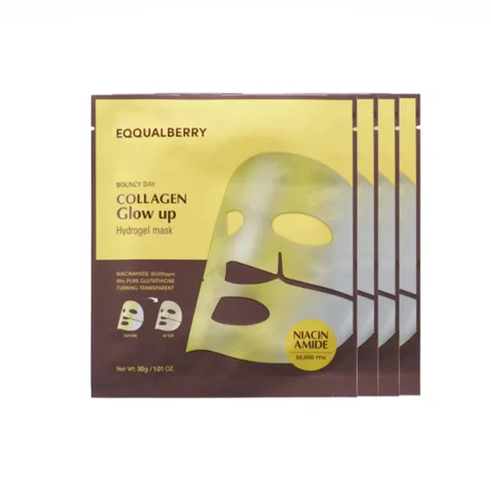Eqqualberry Collagen Glow Up Hydrogel Mask