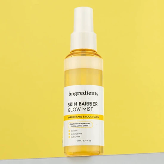 ONGREDIENTS Skin Barrier Glow Mist