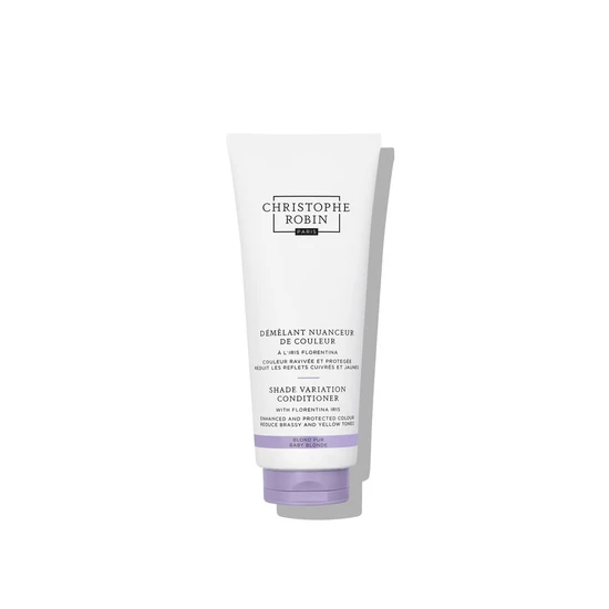 Christophe Robin Shade Variation Conditioner With Florentina Iris Baby Blonde