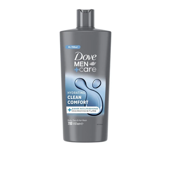 Dove Men+Care Clean Comfort Body, Face & Hair Wash