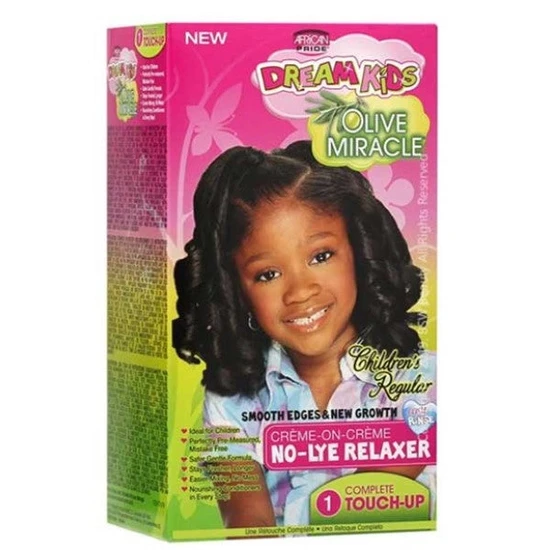 African Pride Dream Kids Olive Miracle No Lye Relaxer