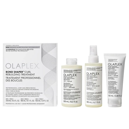 Olaplex Bond Shaper Curl Rebuilding Treatment Set