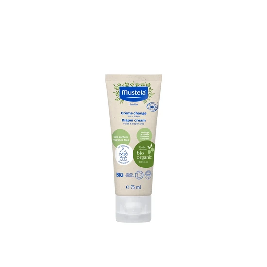 Mustela BIO Organic Nappy Change Cream Fragrance-Free