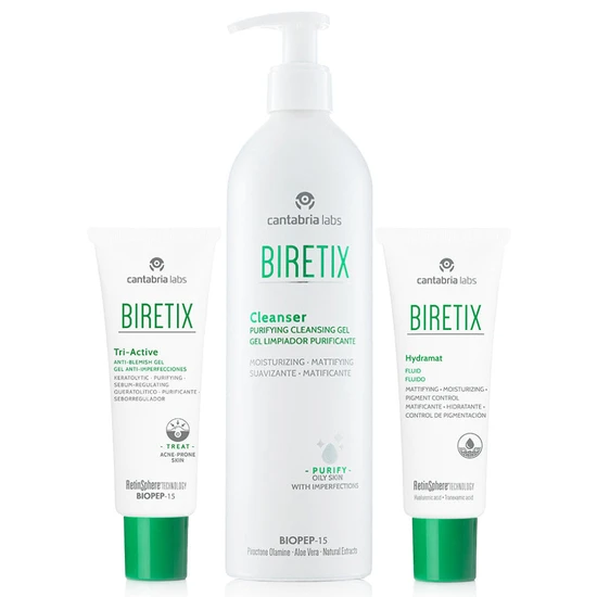Biretix Adolescent Or Persistent Acne-Prone Skin Regime