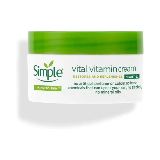 Simple Vital Vitamin Night Cream