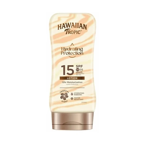 Hawaiian Tropic Hydrating Protection Sunscreen Lotion SPF 15