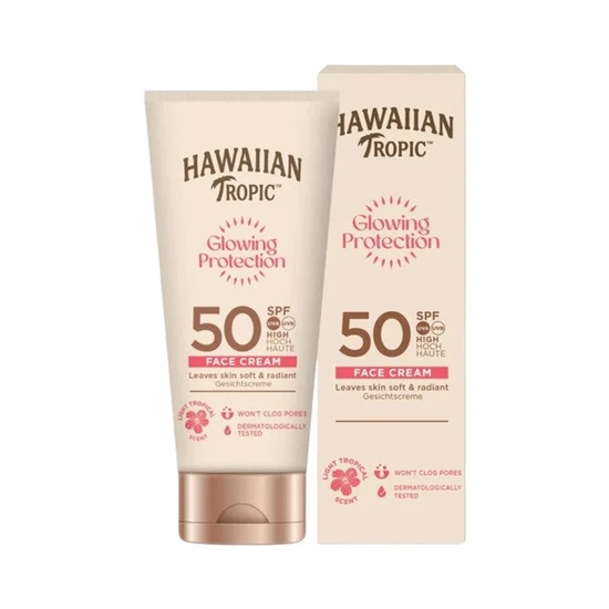 Hawaiian Tropic Glowing Protection Face Cream SPF 50