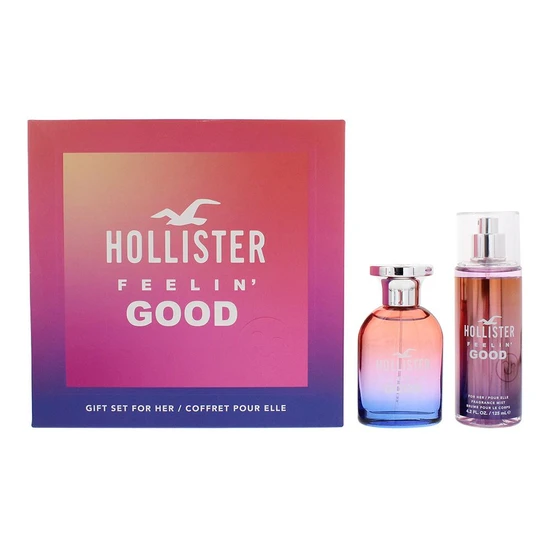 Hollister Feelin' Good For Her Eau De Parfum Gift Set