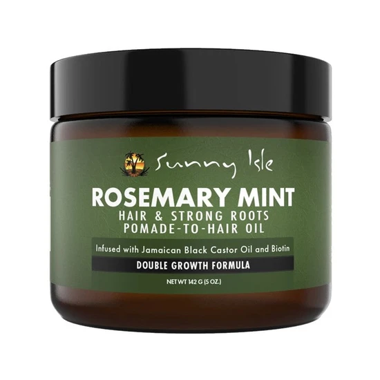 Sunny Isle Rosemary Mint Hair & Strong Roots Pomade To Hair Oil