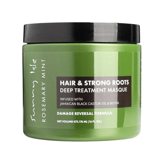Sunny Isle Rosemary Mint Hair & Strong Roots Deep Treatment Masque