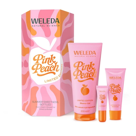 Weleda Limited Edition Pink Peach Gift Set