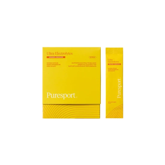 Puresport Ultra Electrolytes Orange Lemonade Sachets